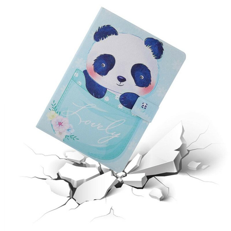 Flip Case Für iPad 10.2" (2020) (2019) Panda