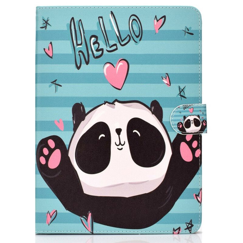 Flip Case Für iPad 10.2" (2020) (2019) Panda