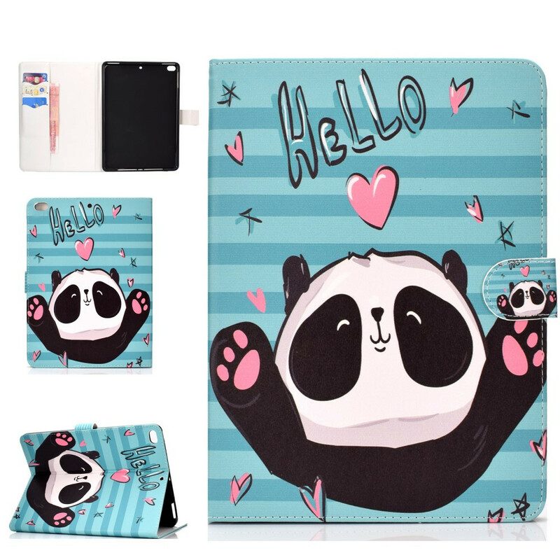 Flip Case Für iPad 10.2" (2020) (2019) Panda