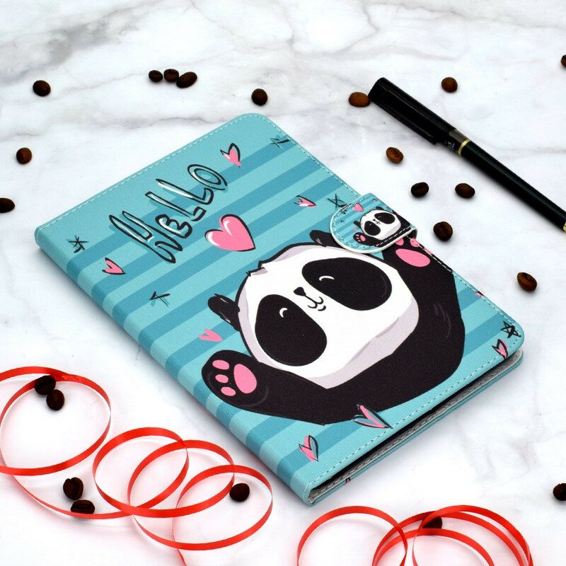 Flip Case Für iPad 10.2" (2020) (2019) Panda