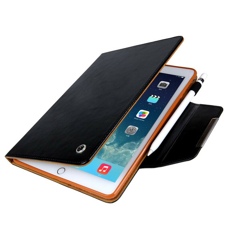 Flip Case Für iPad 10.2" (2020) (2019) Silberner Verschluss