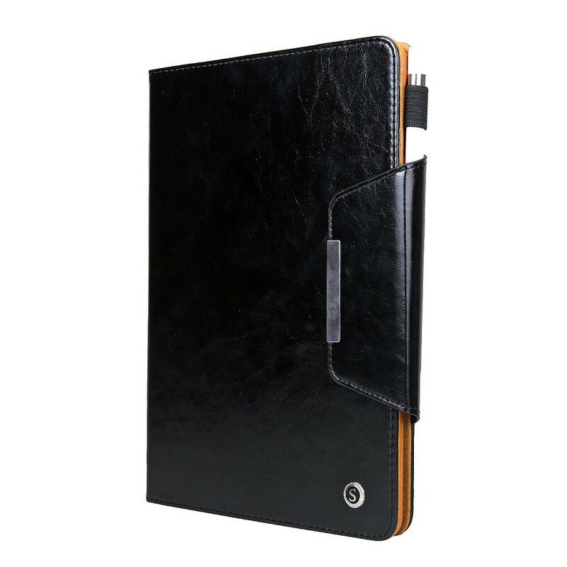 Flip Case Für iPad 10.2" (2020) (2019) Silberner Verschluss