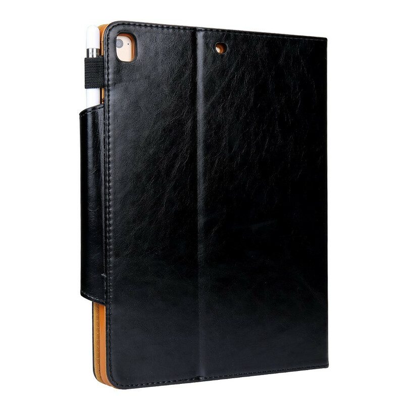 Flip Case Für iPad 10.2" (2020) (2019) Silberner Verschluss