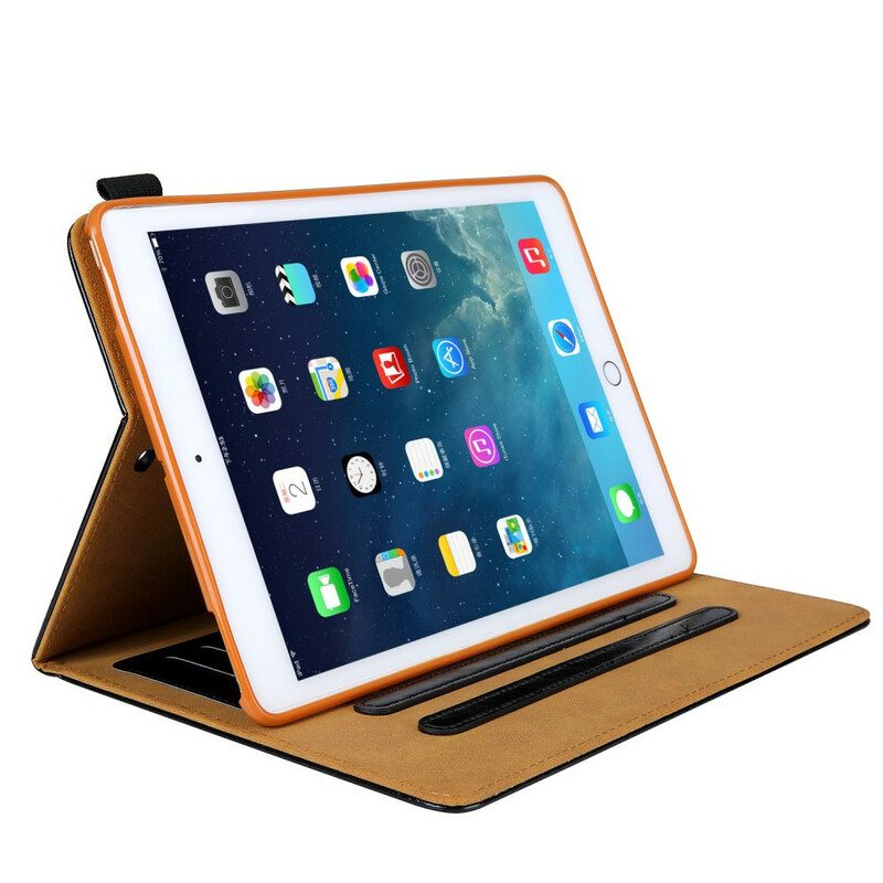 Flip Case Für iPad 10.2" (2020) (2019) Silberner Verschluss