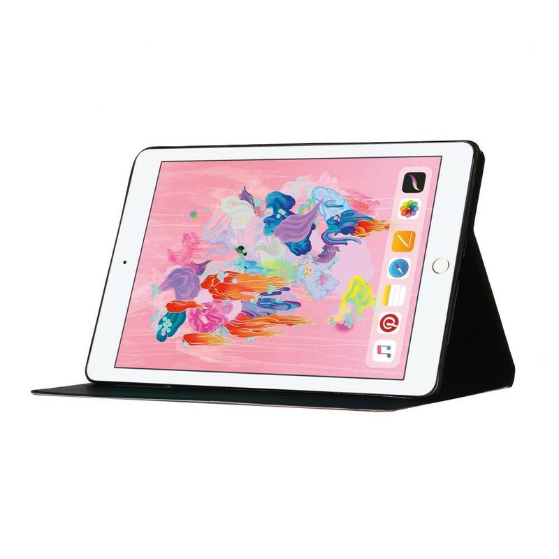 Lederhüllen Für iPad 10.2" (2020) (2019) Blumen