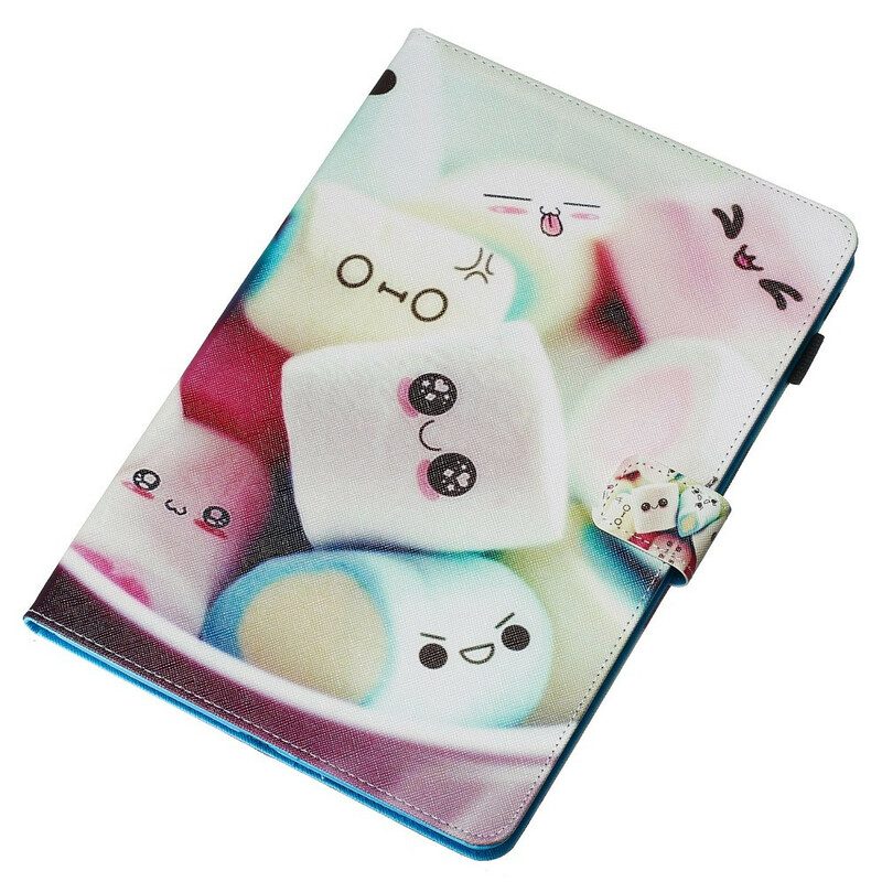 Lederhüllen Für iPad 10.2" (2020) (2019) Lustige Marshmallows