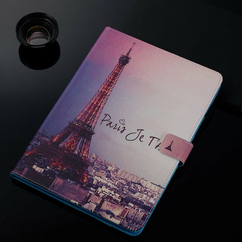 Lederhüllen Für iPad 10.2" (2020) (2019) Paris. Ich Liebe Dich