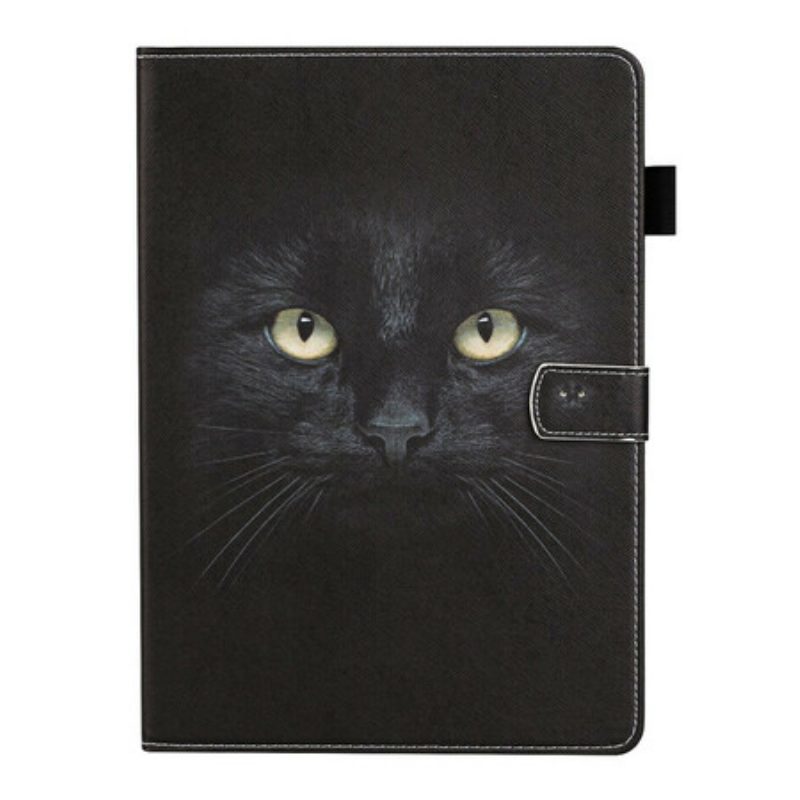 Lederhüllen Für iPad 10.2" (2020) (2019) Schwarze Katze