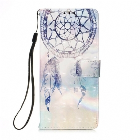 Flip Case Für Poco X3 / X3 Pro / X3 NFC Aquarell-traumfänger