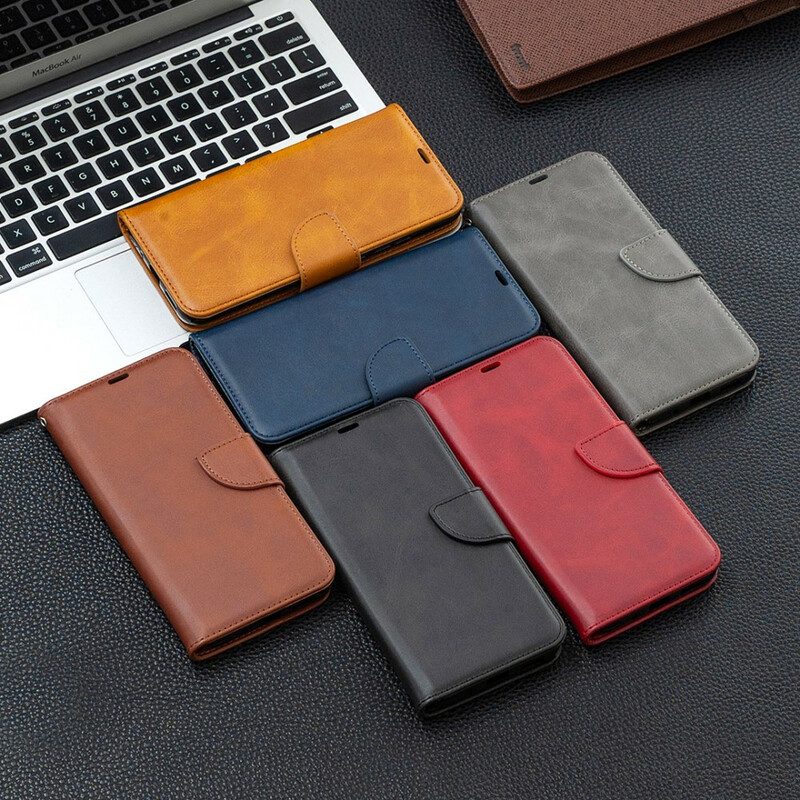 Flip Case Für Poco X3 / X3 Pro / X3 NFC Flip Case Glatte Klappe Schräg