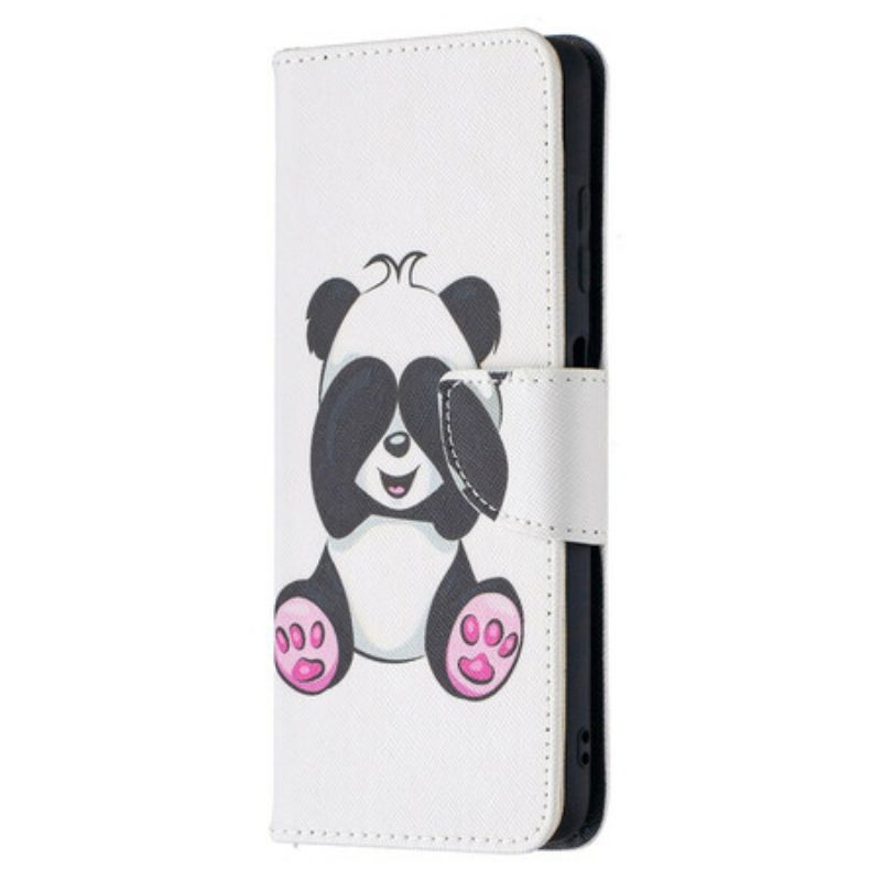 Flip Case Für Poco X3 / X3 Pro / X3 NFC Panda-spaß