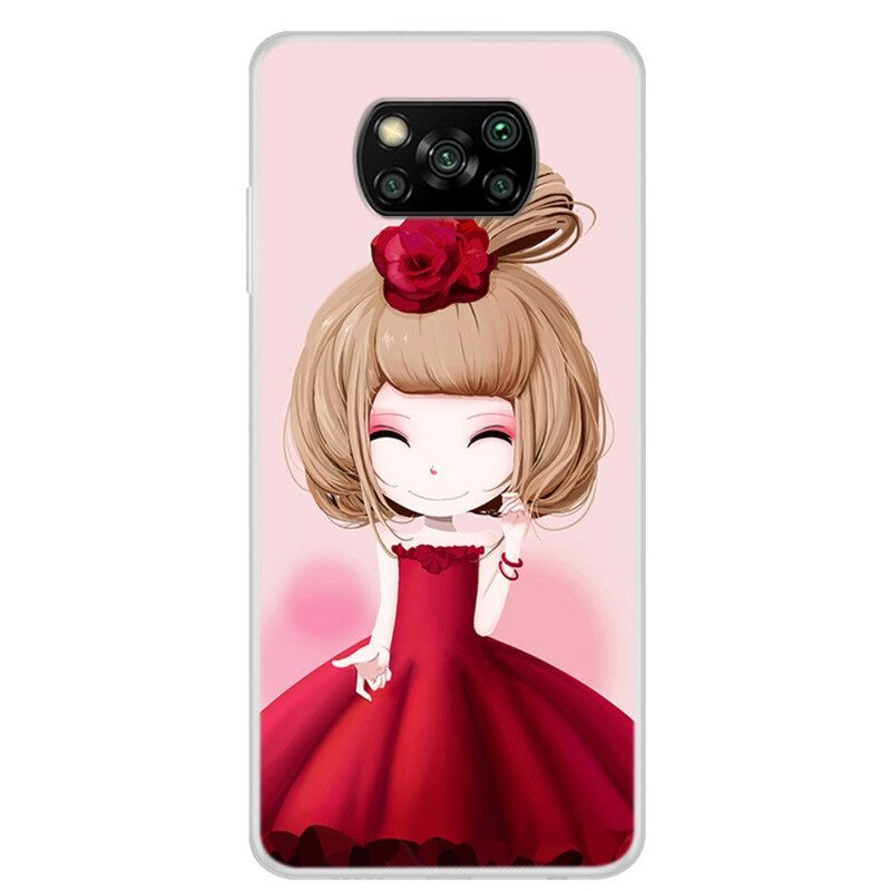 Handyhülle Für Poco X3 / X3 Pro / X3 NFC Manga-lady