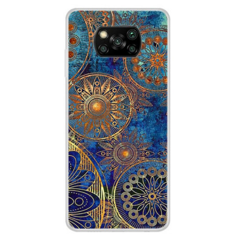 Hülle Für Poco X3 / X3 Pro / X3 NFC Kostbares Mandala