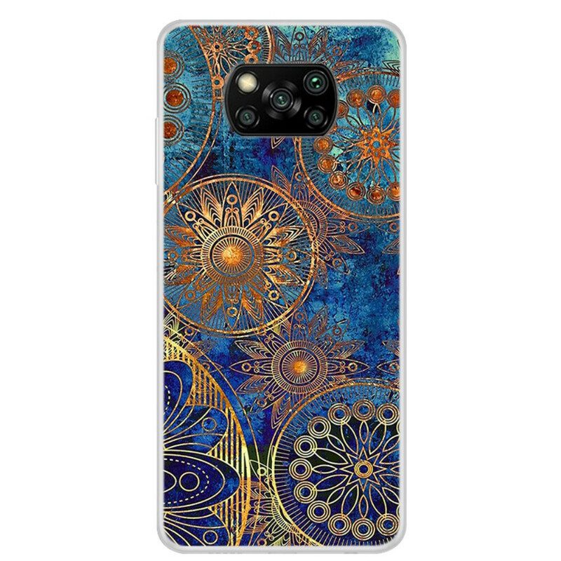 Hülle Für Poco X3 / X3 Pro / X3 NFC Kostbares Mandala