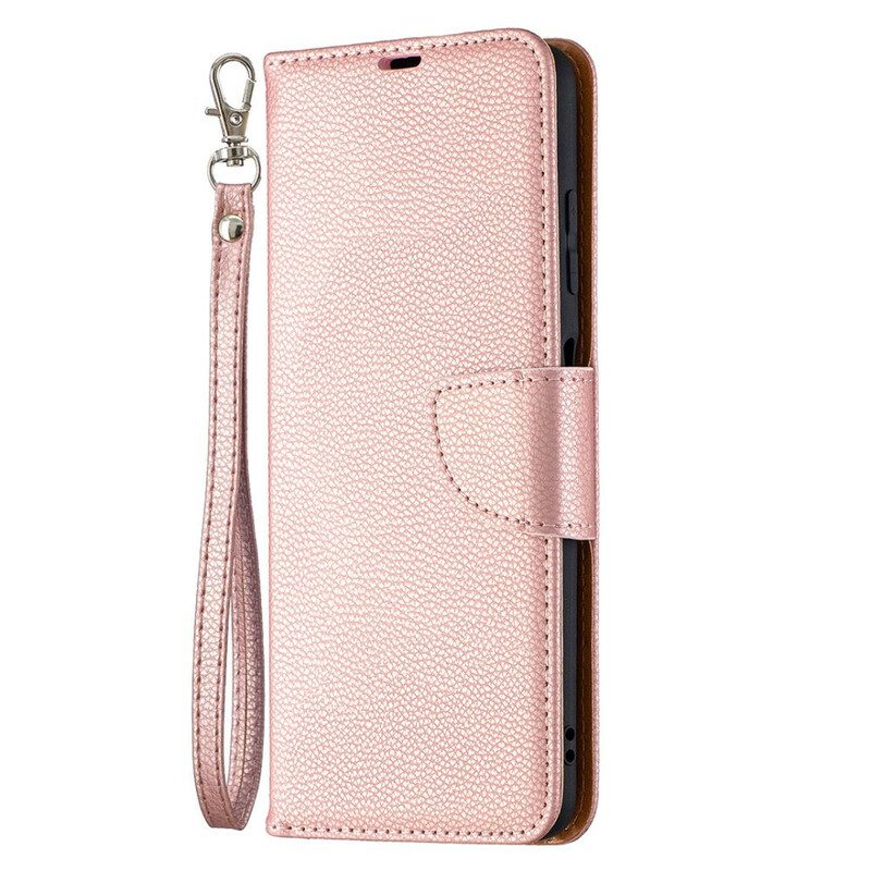 Lederhüllen Für Poco X3 / X3 Pro / X3 NFC Flip Case Lychee Rabat Oblique