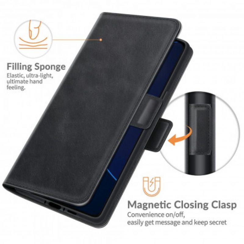 Flip Case Für Asus Zenfone 8 Flip Flip Case Klassische Doppelklappe