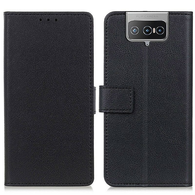 Flip Case Für Asus Zenfone 8 Flip Flip Case Klassischer Kunstleder-flip