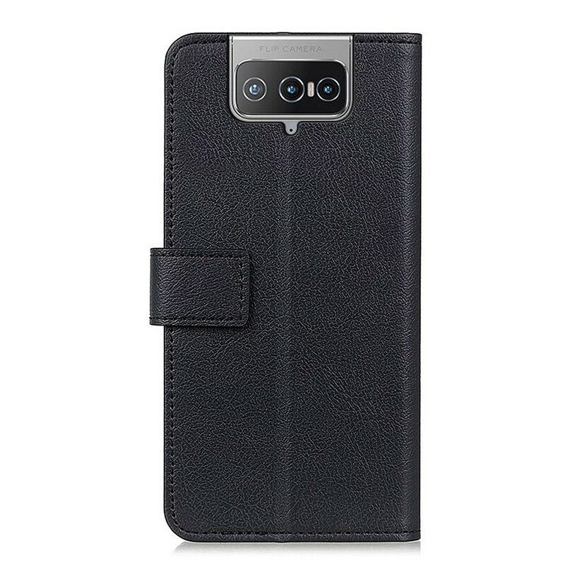 Flip Case Für Asus Zenfone 8 Flip Flip Case Klassischer Kunstleder-flip