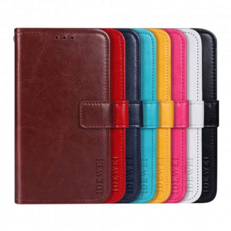 Flip Case Für Asus Zenfone 8 Flip Flip Case Kunstleder Idewei