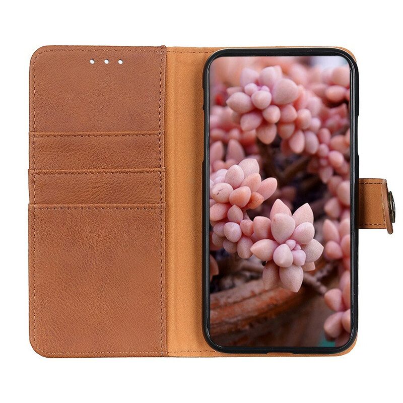 Lederhüllen Für Asus Zenfone 8 Flip Flip Case Kunstleder-khazneh-flip