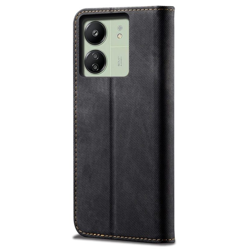 Flip Case Poco C65 Stoff