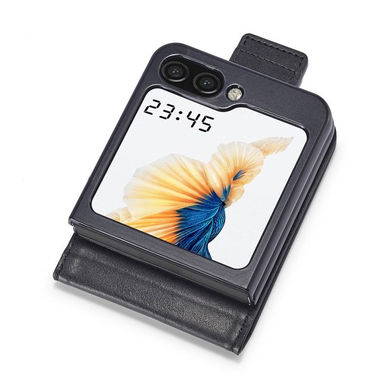 Case Samsung Galaxy Z Flip 6 Handyhülle Rfid-blockierender Kartenhalter Lc.imeeke