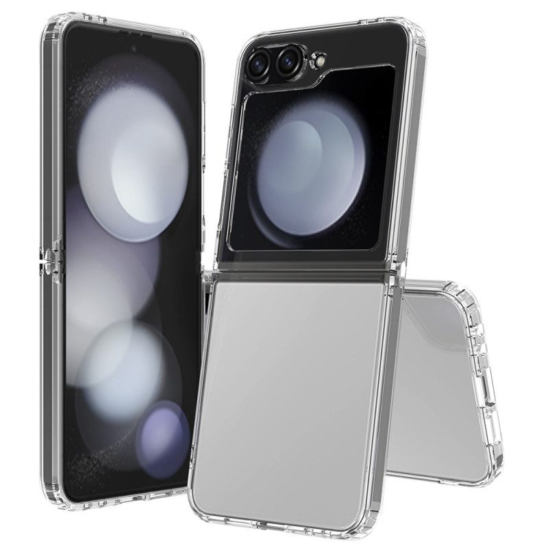 Hülle Für Samsung Galaxy Z Flip 6 Transparentes Einteiliges Design