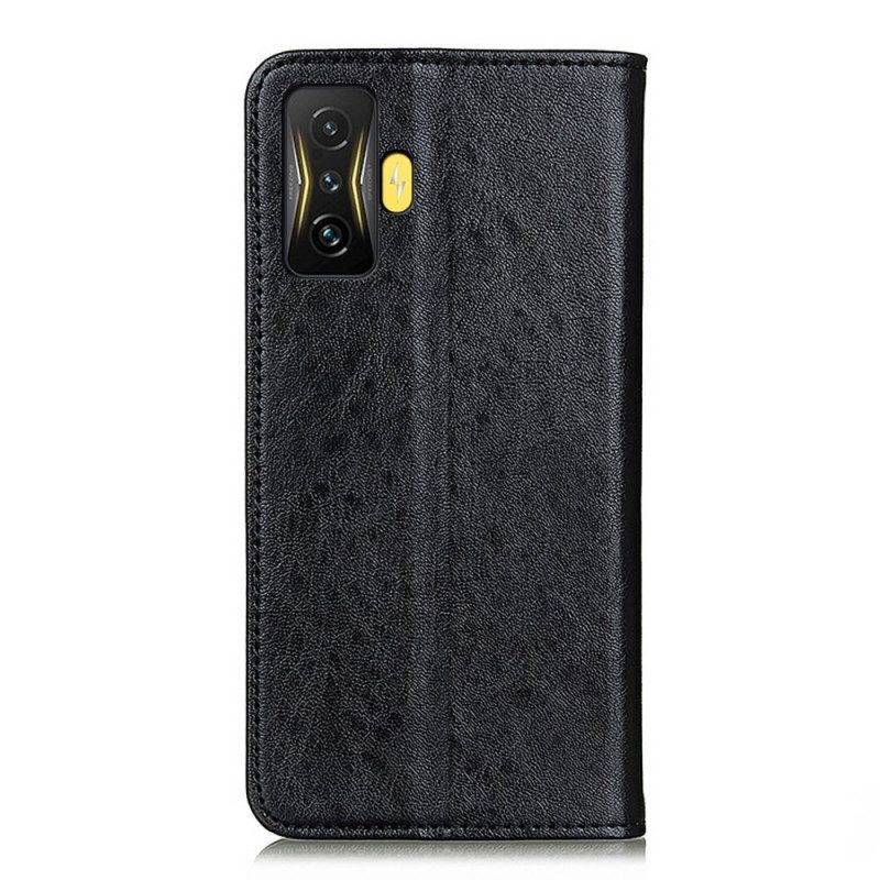 Schutzhülle Für Poco F4 GT Flip Case Leder-styling