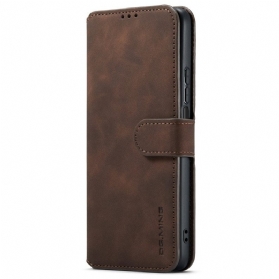 Flip Case Für Xiaomi Redmi Note 11 Pro Plus 5G Dg.ming Retro