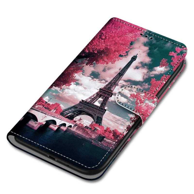 Flip Case Für Xiaomi Redmi Note 11 Pro Plus 5G Eiffelturm