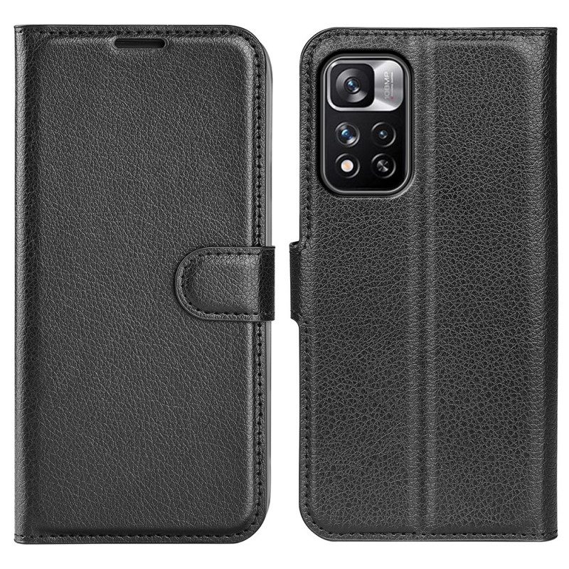 Flip Case Für Xiaomi Redmi Note 11 Pro Plus 5G Klassisch