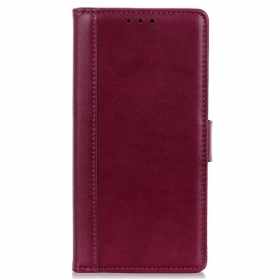 Flip Case Für Xiaomi Redmi Note 11 Pro Plus 5G Leder-styling