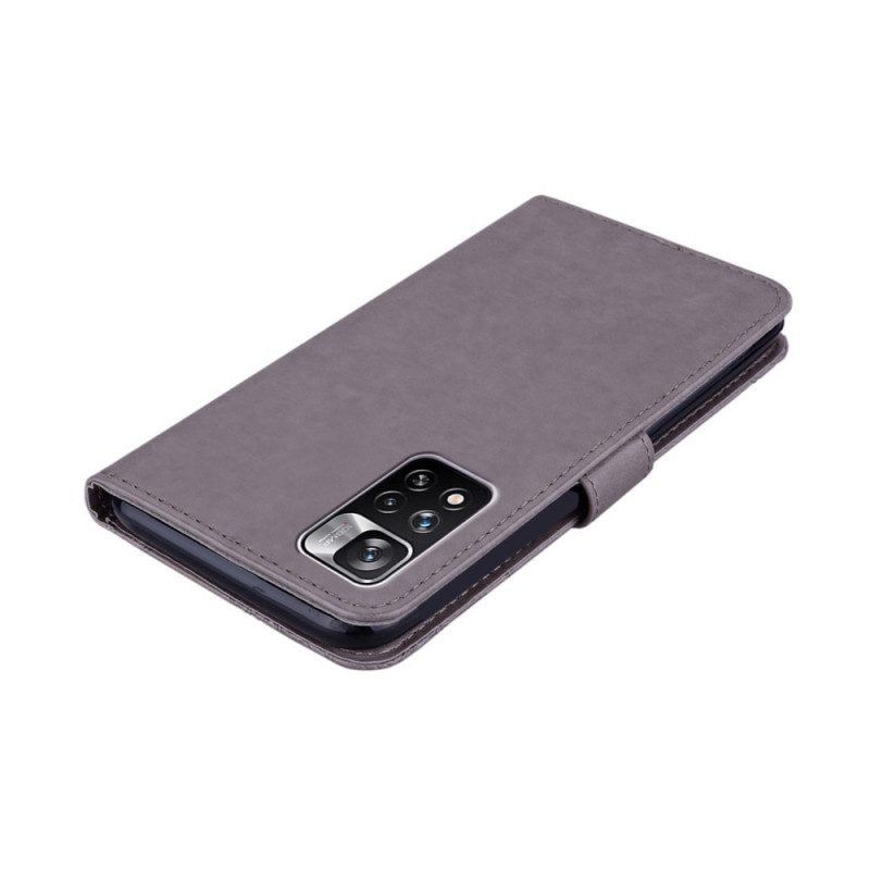 Flip Case Für Xiaomi Redmi Note 11 Pro Plus 5G Mandala-eule