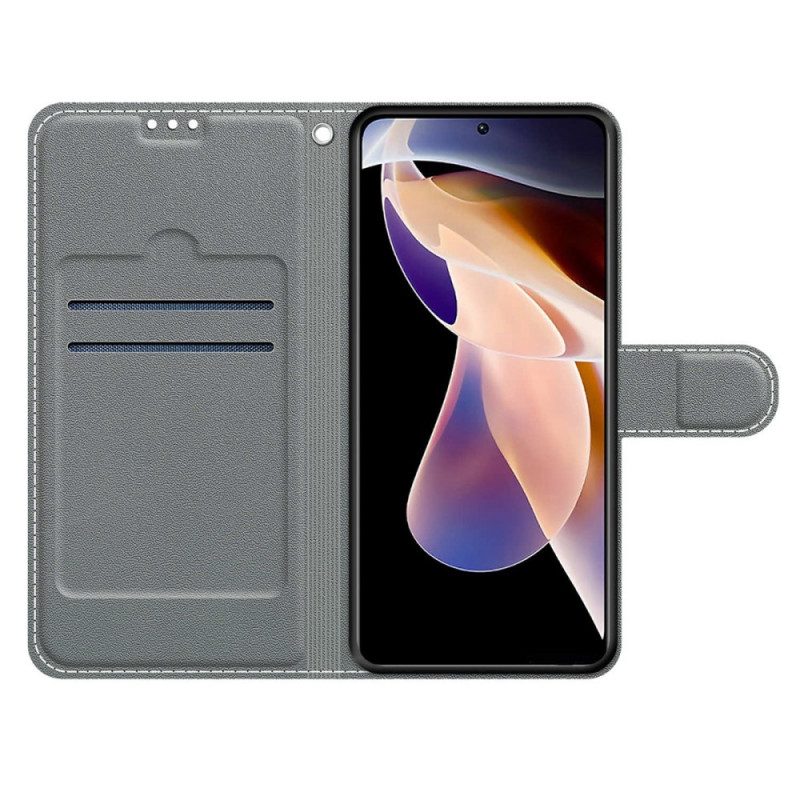 Flip Case Für Xiaomi Redmi Note 11 Pro Plus 5G Militärische Tarnung