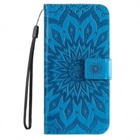 Flip Case Für Xiaomi Redmi Note 11 Pro Plus 5G Sonnenblume