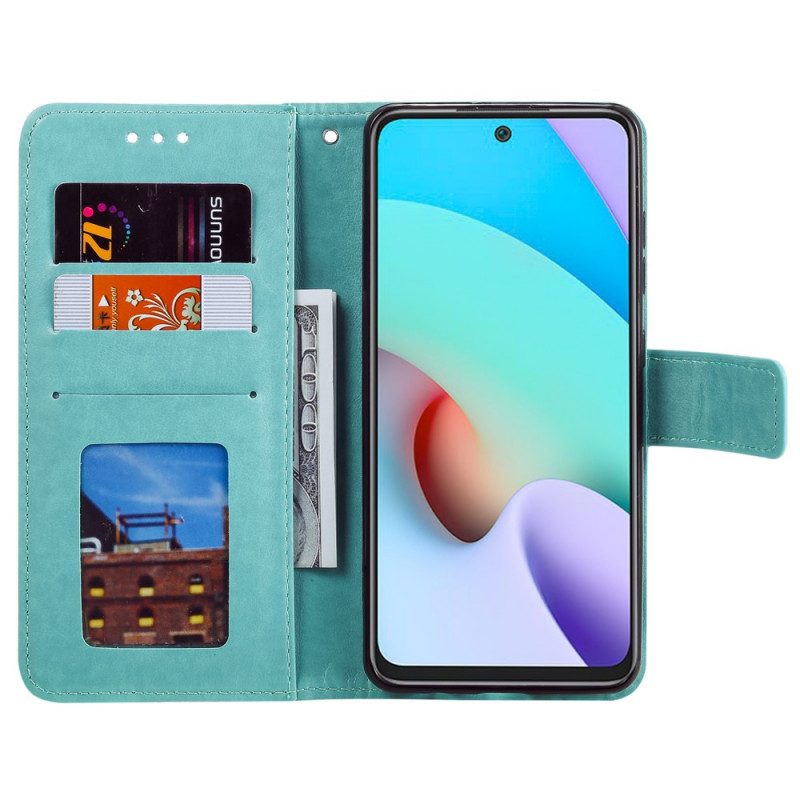 Flip Case Für Xiaomi Redmi Note 11 Pro Plus 5G Sonnenmandala