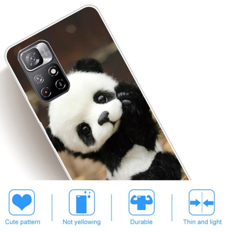 Hülle Für Xiaomi Redmi Note 11 Pro Plus 5G Flexibler Panda