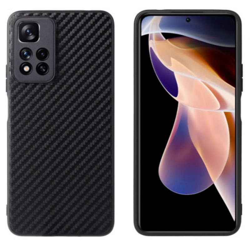 Hülle Für Xiaomi Redmi Note 11 Pro Plus 5G Kohlefaser