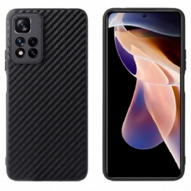 Hülle Für Xiaomi Redmi Note 11 Pro Plus 5G Kohlefaser