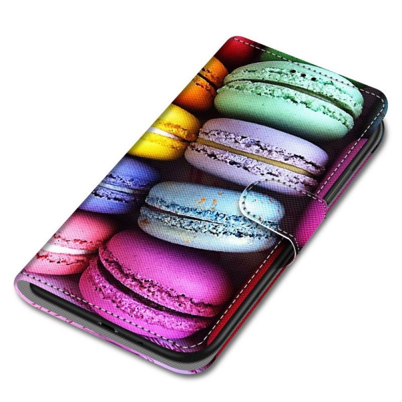 Lederhüllen Für Xiaomi Redmi Note 11 Pro Plus 5G Macarons