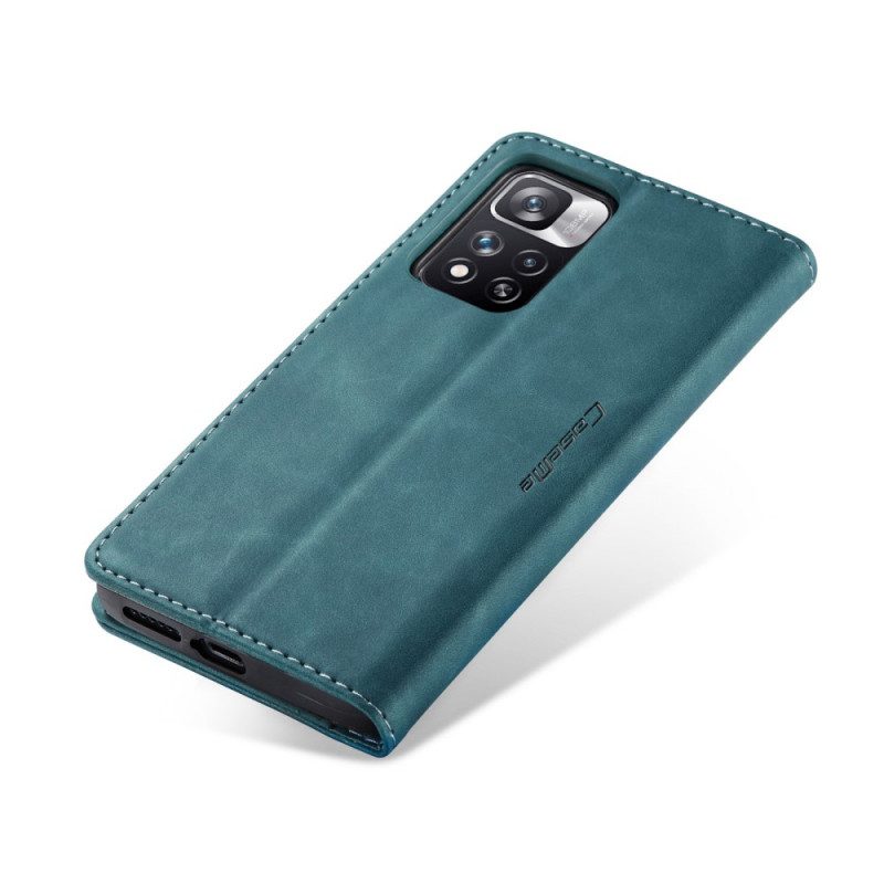 Schutzhülle Für Xiaomi Redmi Note 11 Pro Plus 5G Flip Case Caseme-kunstleder