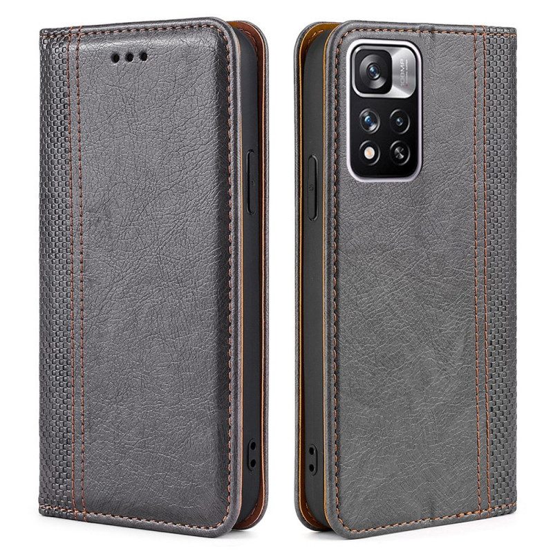 Schutzhülle Für Xiaomi Redmi Note 11 Pro Plus 5G Flip Case Vintage-stil