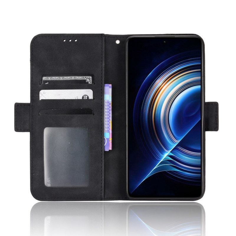 Flip Case Für Poco F4 Multi-karten