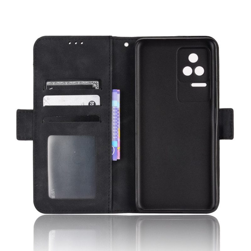 Flip Case Für Poco F4 Multi-karten