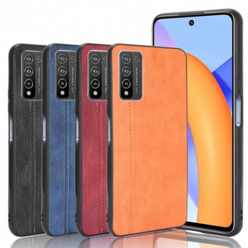 Handyhülle Für Honor 10X Lite Couture-ledereffekt