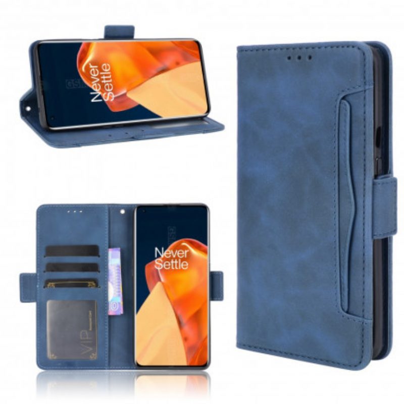 Flip Case Für OnePlus 9 Pro Multi-card Premier Class