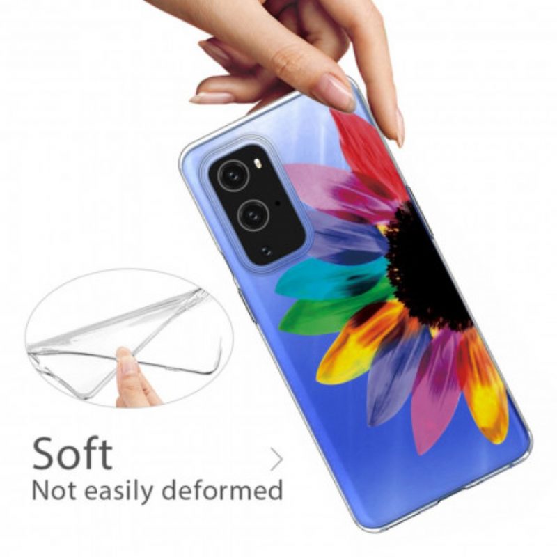 Handyhülle Für OnePlus 9 Pro Bunte Blume