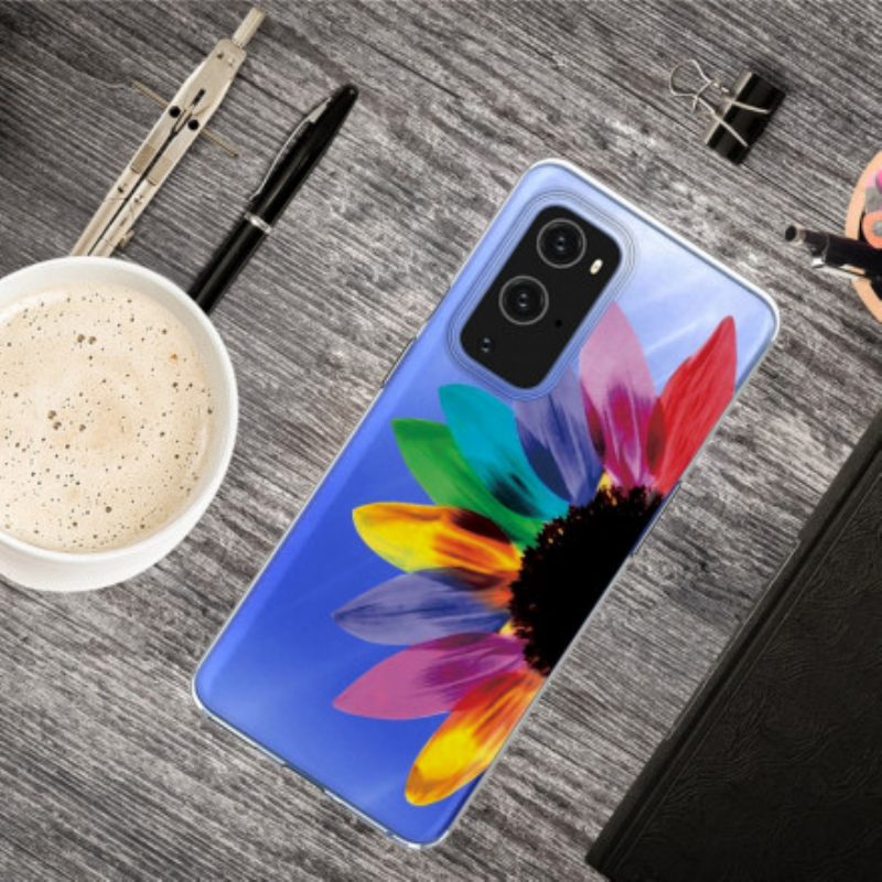 Handyhülle Für OnePlus 9 Pro Bunte Blume