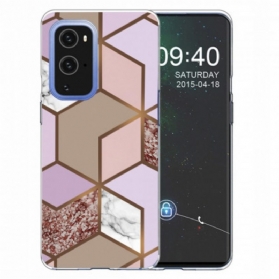 Handyhülle Für OnePlus 9 Pro Geometrischer Marmor