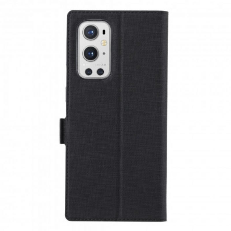 Schutzhülle Für OnePlus 9 Pro Flip Case Strukturiertes Vili Dmx